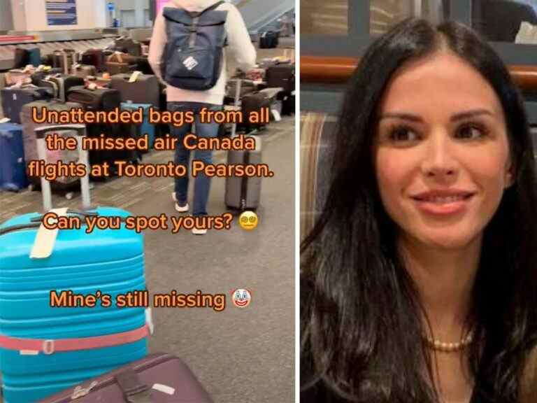 Une femme de la Colombie-Britannique dit avoir passé plus de temps bloquée à l’aéroport à la recherche de bagages perdus qu’au Portugal