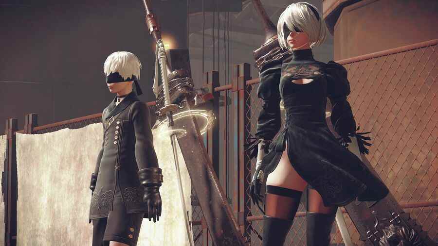 Nier Automata 2B 9S