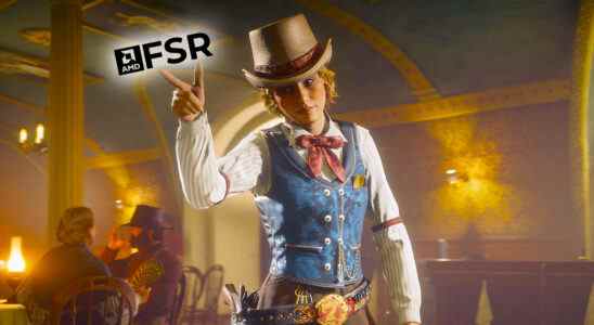 Vous pouvez désormais jouer à Red Dead Redemption 2 avec AMD FSR 2.0