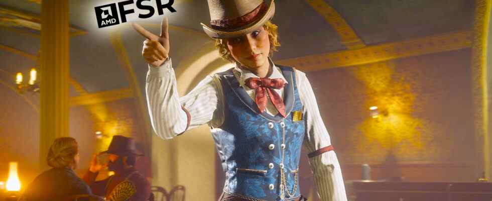 Vous pouvez désormais jouer à Red Dead Redemption 2 avec AMD FSR 2.0