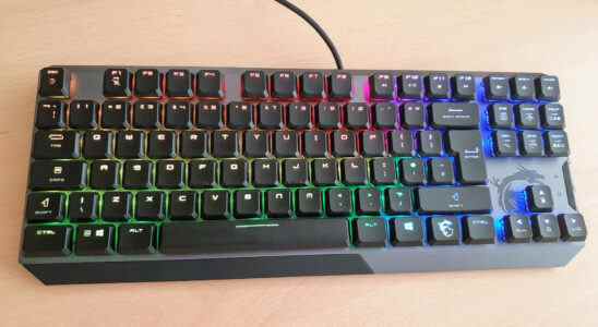 Test du MSI Vigor GK50 Low Profile TKL – un excellent clavier de jeu de voyage