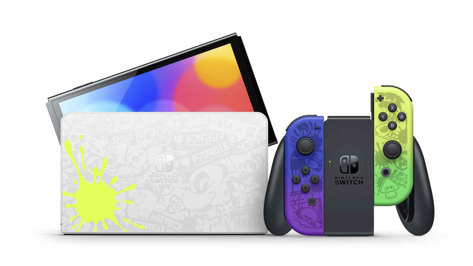 Nintendo lance une édition spéciale du modèle Switch-OLED sur le thème de Splatoon 3 le mois prochain

