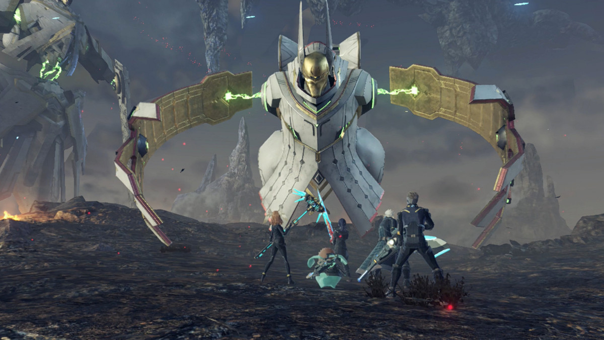 Un mecha massif dans Xenoblade Chronicles 3