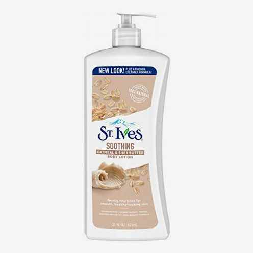 Lotion apaisante pour le corps St. Ives, flocons d'avoine et beurre de karité