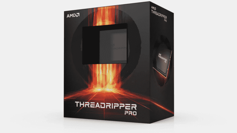 Images du package AMD Threadripper Pro 5000WX