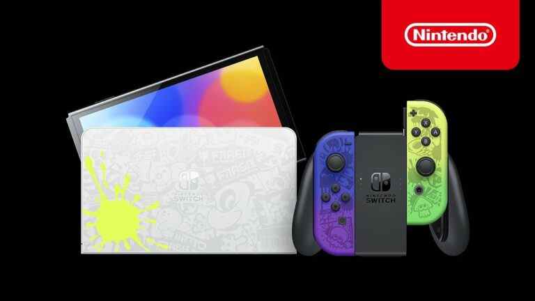 Le système Splatoon 3 OLED et le contrôleur Switch Pro dévoilés
