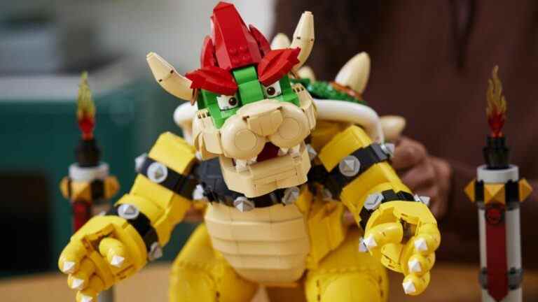 LEGO confirme les rumeurs avec un nouvel ensemble Bowser 18+, que vous pouvez réellement combattre
