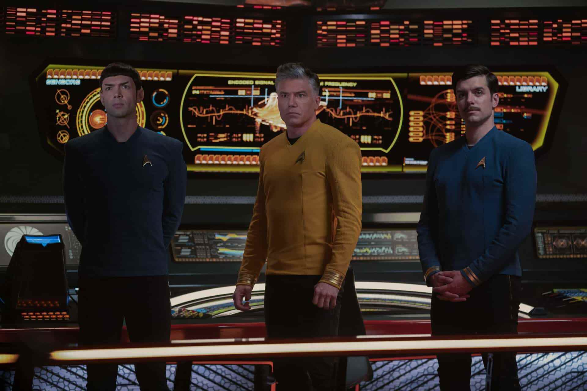 Star Trek: Strange New Worlds épisode 10 critique A Quality of Mercy Pike condamné par le futur Pike à cause de l'équilibre de la terreur, de la misère et du sombre nihilisme qui s'ensuit à Paramount +