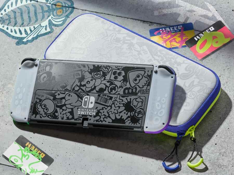 Étui de transport pour Nintendo Switch Splatoon 3