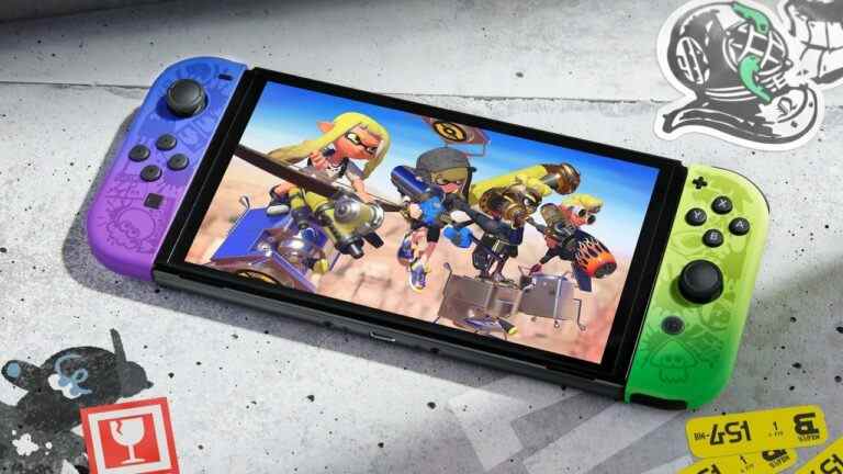 Où acheter la console modèle Splatoon 3 Nintendo Switch OLED et la manette Pro
