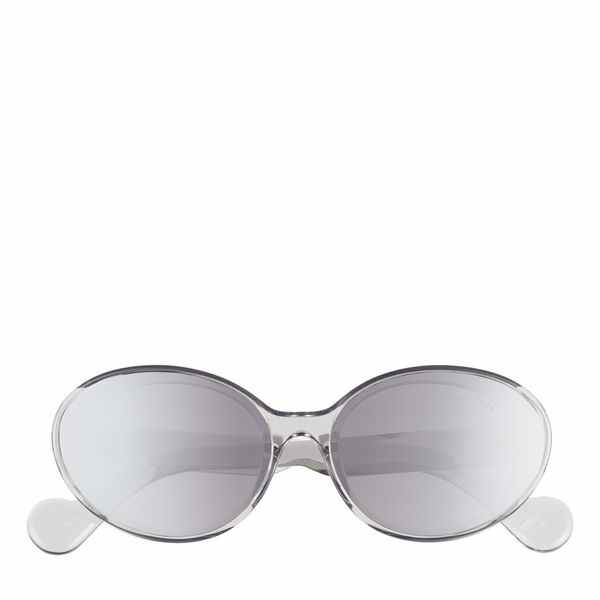 Lunettes de soleil ovales Moncler 60 mm