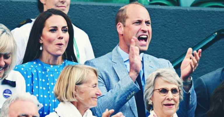 Que marmonnait le prince William à Wimbledon ?
