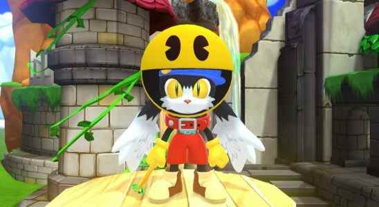 L'ensemble DLC de la série Klonoa Phantasy Reverie permet à Klonoa de porter une tête géante de Pac-Man