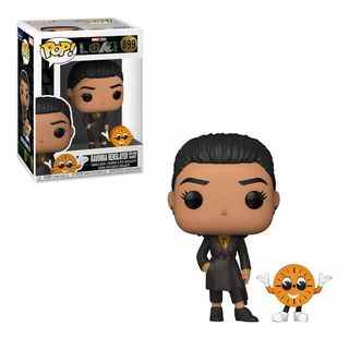 Ravonna Renslayer avec Miss Minutes Funko Pop !  chiffre