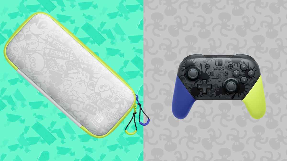 Précommande du boîtier de la manette Splatoon 3 Pro