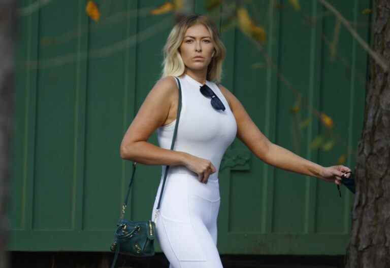 Paulina Gretzky jolie en rose et prête pour la galerie