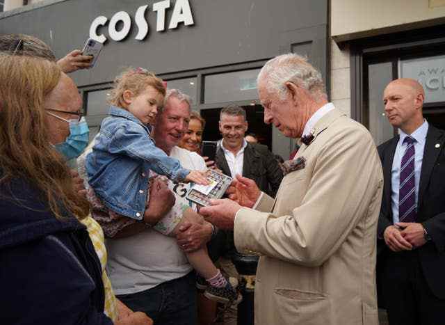 Visite royale à Morecambe et au Lancashire