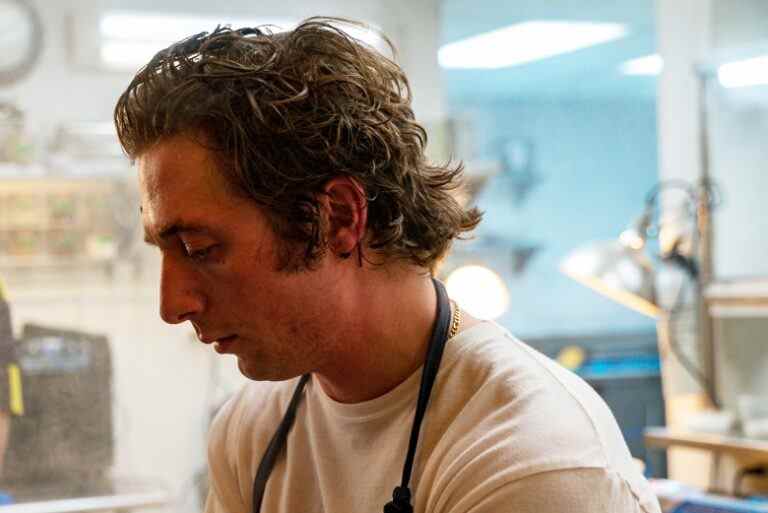 Jeremy Allen White in FX's "The Bear" on Hulu