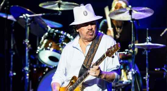 Carlos Santana "se calme" après s'être évanoui sur scène