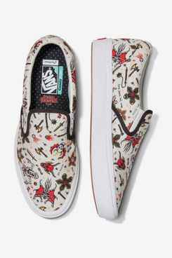 Vans x Stranger Things Customs Hellfire Club Comfycush Slip-On