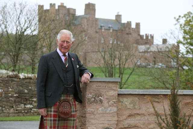 Visite du Prince de Galles en Ecosse