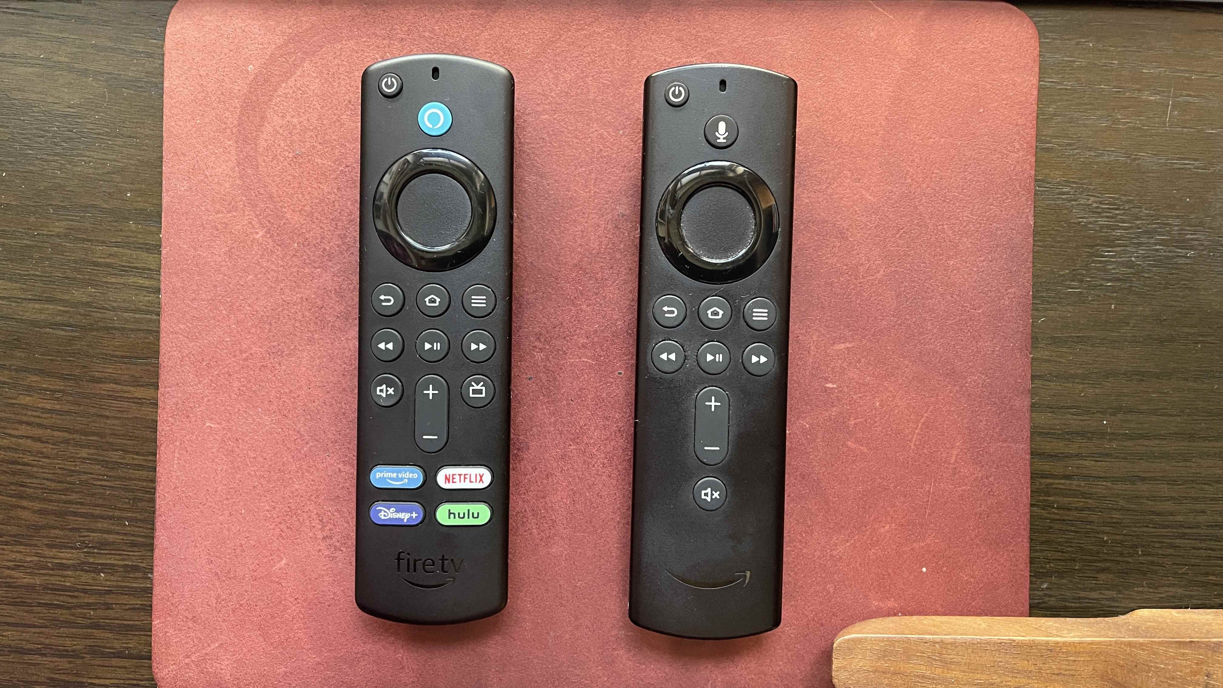 Les télécommandes Fire TV Stick 4K Max et Fire TV Stick 4K