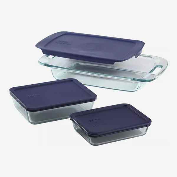 Pyrex Easy Grab 6 pièces.  Ensemble de cuisson et de conservation