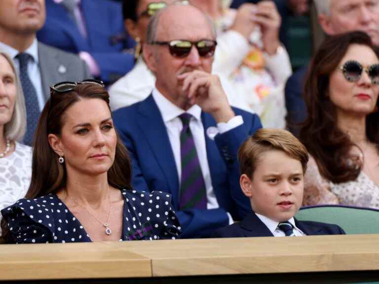 Prince George fait ses débuts à Wimbledon lors de la finale masculine