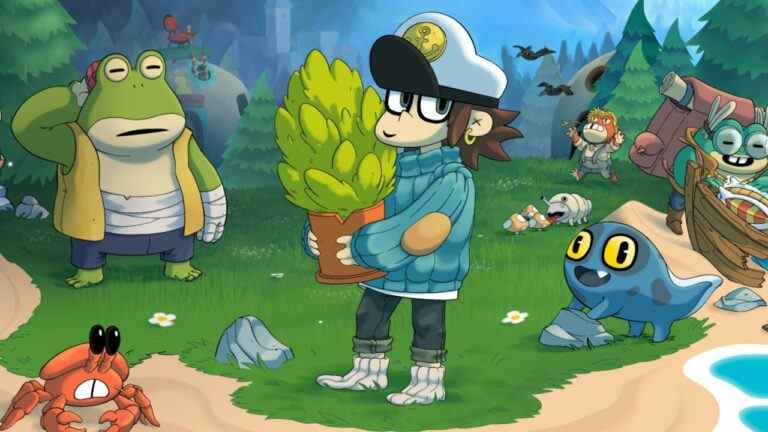 Examen de l'heure sur Frog Island (Switch)
