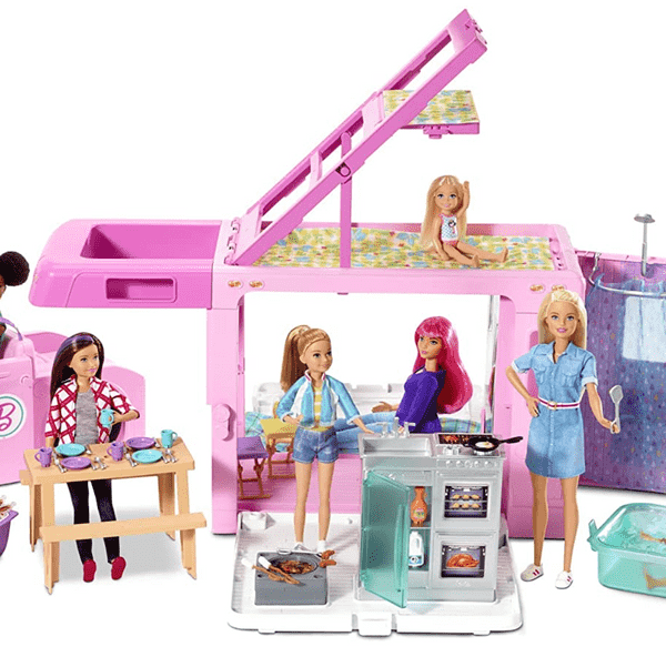 Véhicule de camping de rêve Barbie 3 en 1