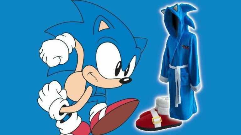 La boutique en ligne britannique de SEGA élargit sa gamme de vêtements de nuit Sonic
