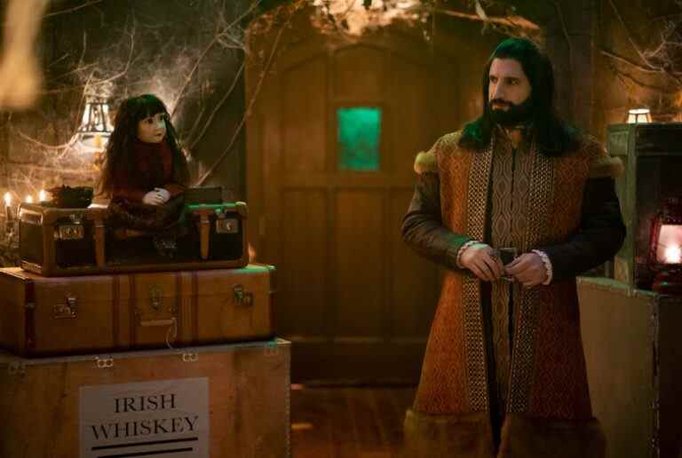 WHAT WE DO IN THE SHADOWS Season 4 Episode 1 “Reunited” -- Season 4, Episode 1 (Airs July 12) — Pictured: Kayvan Novak as Nandor