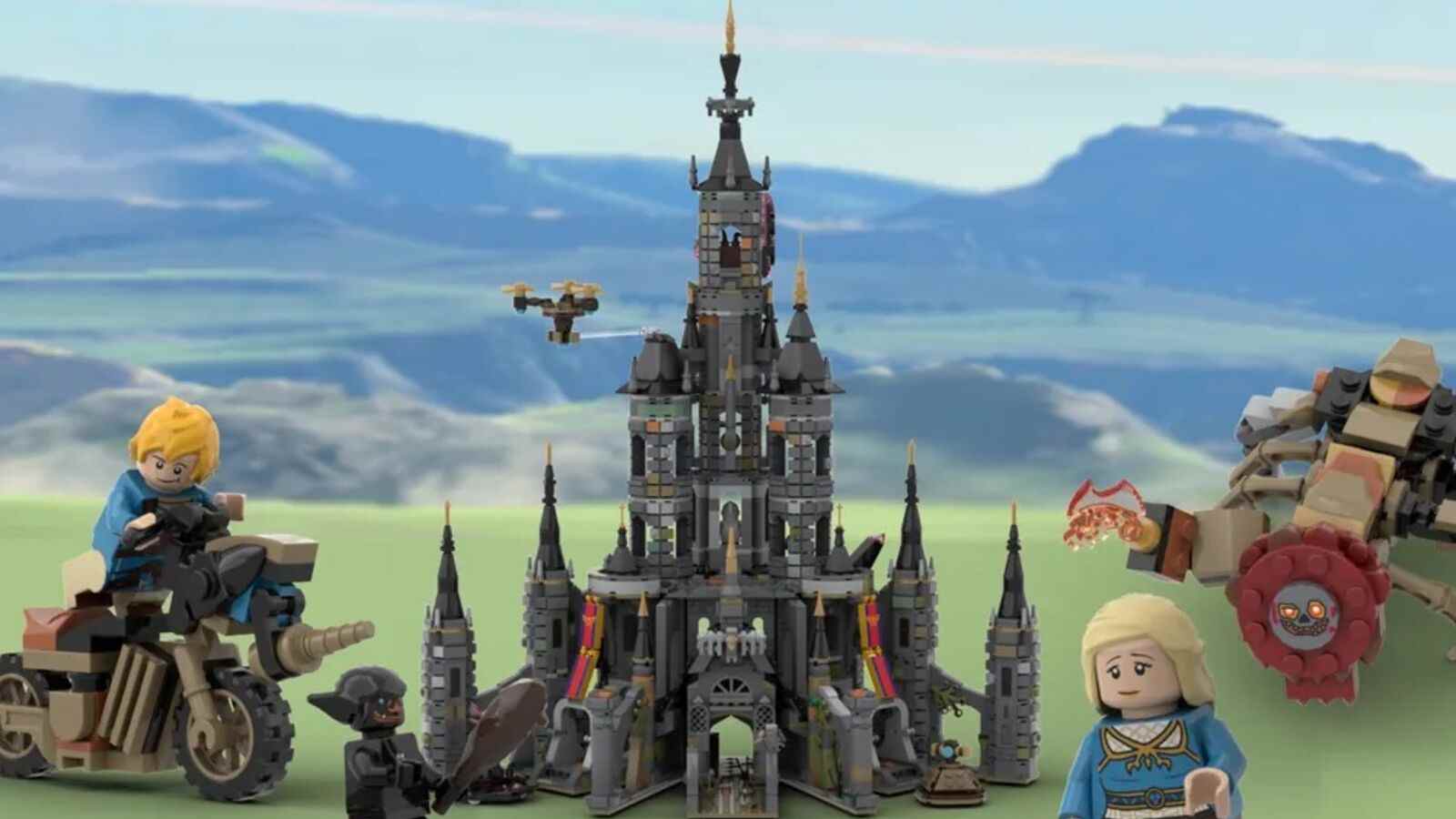 Lego rejette un autre ensemble de Zelda Hyrule Castle dans sa dernière revue de produit

