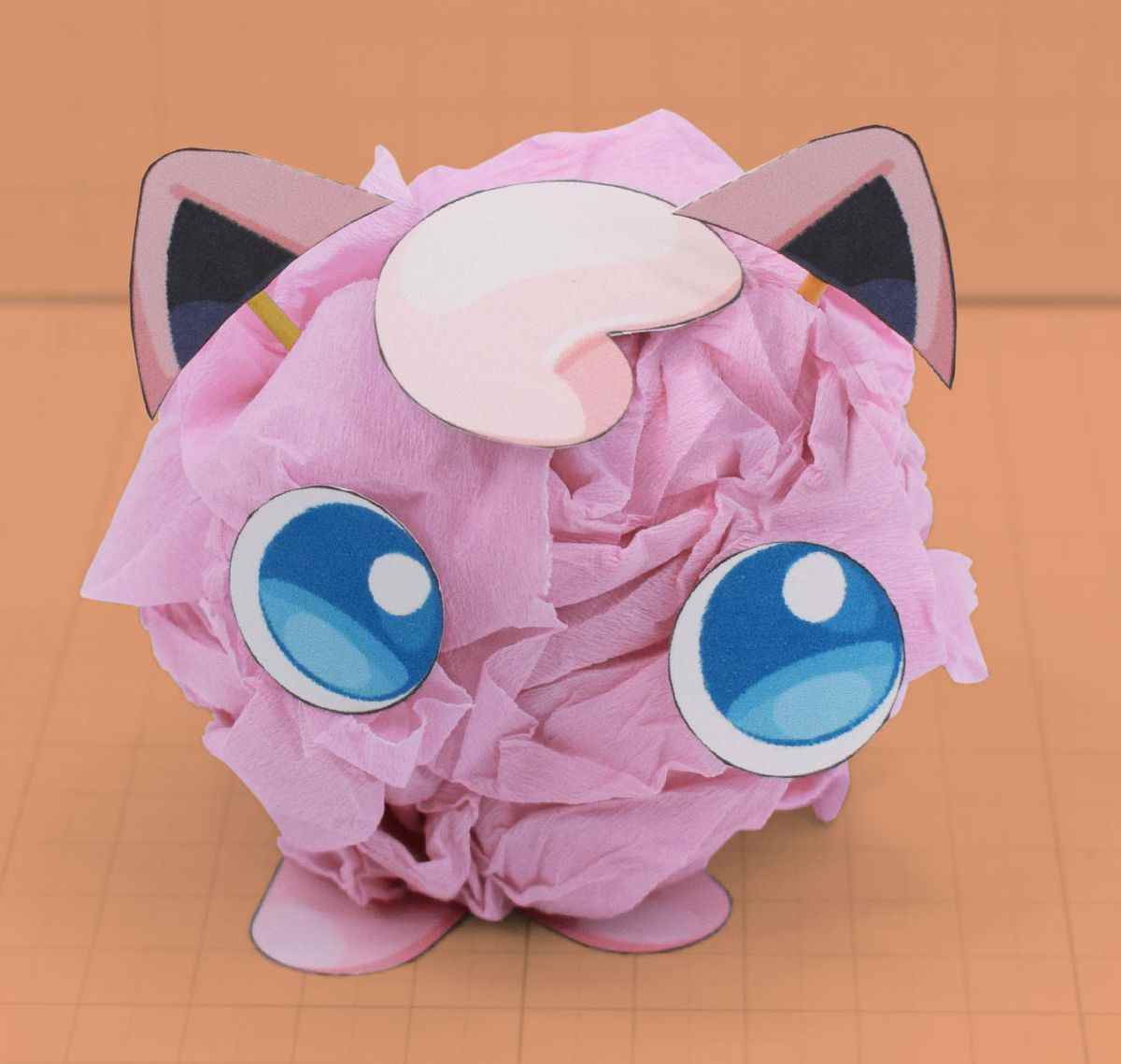 Paper Ball Jigglypuff produit final