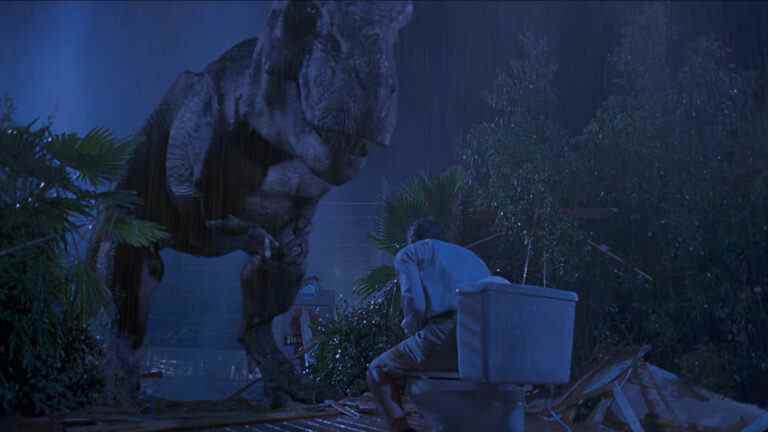 Mattel dévoile le meilleur objet de collection de Jurassic Park : L'avocat aux toilettes
