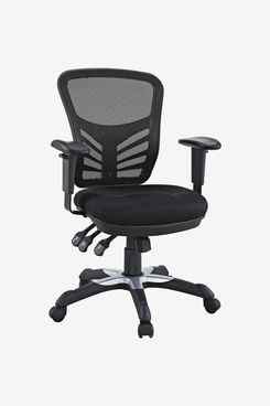 Chaise de bureau ergonomique articulée en maille Modway