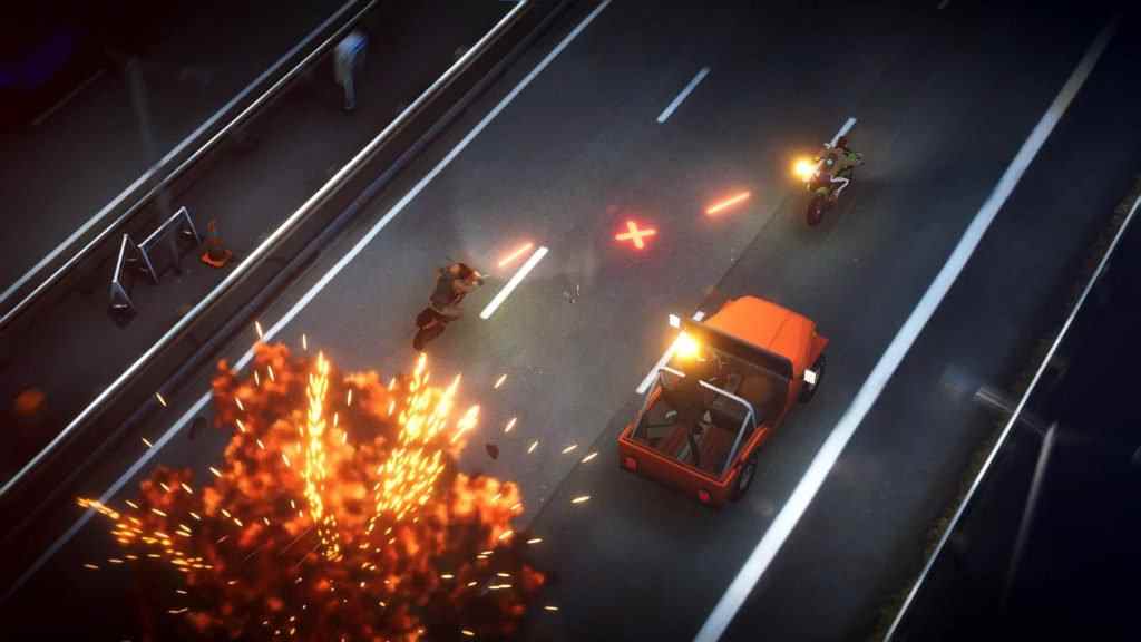 Capture d'écran de Midnight Fight Express sur Steam