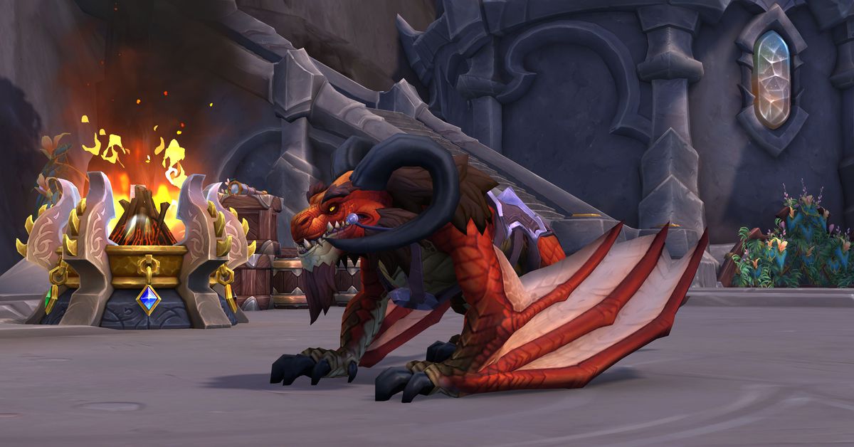 Dragonriding dans la nouvelle extension de WoW n'est pas seulement rapide, c'est en fait amusant 
