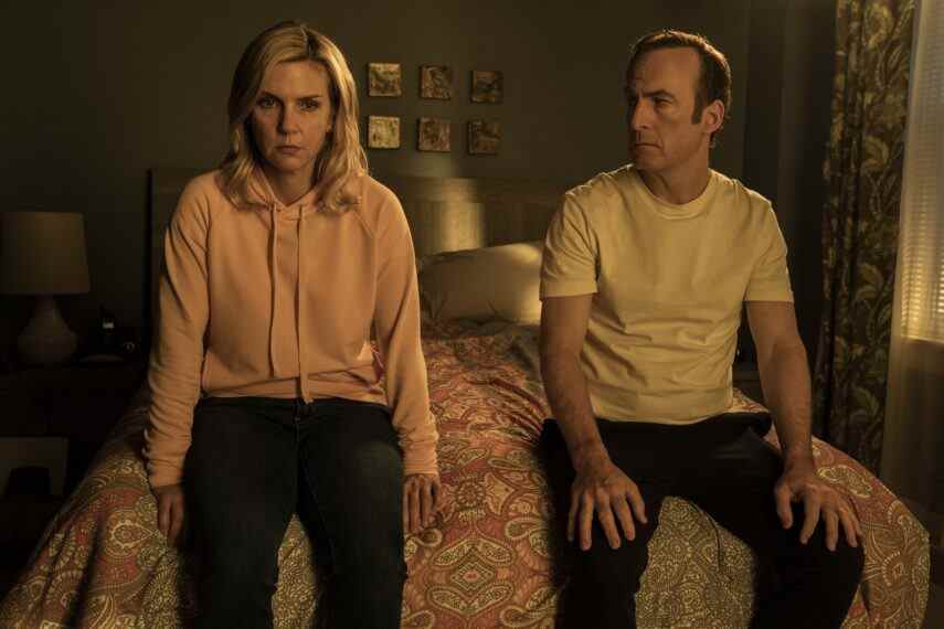 Tu ferais mieux d'appeler Saul Saison 6 Rhea Seehorn et Bob Odenkirk