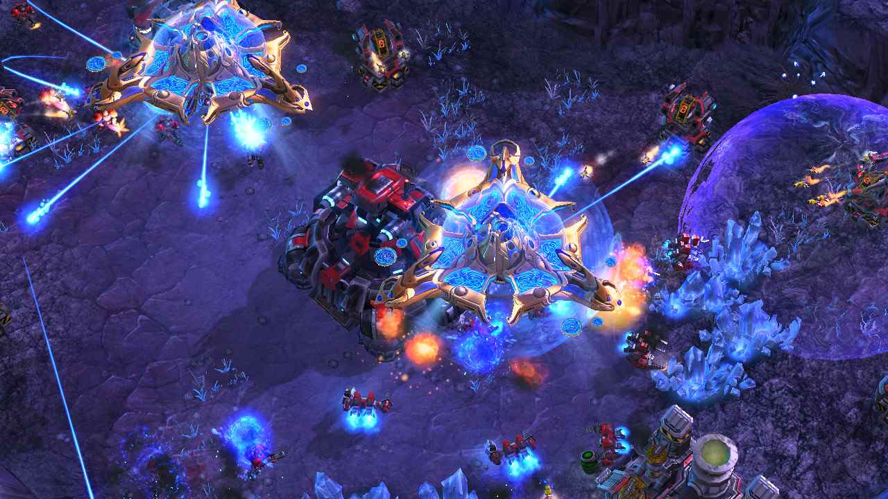 Des jeux comme Age of Empires : StarCraft 2