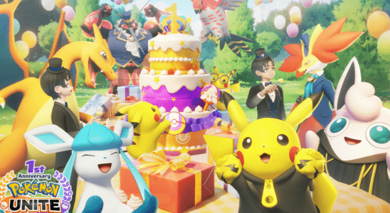 Le premier anniversaire de Pokémon Unite apporte des personnages gratuits et Glaceon