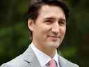 Le premier ministre Justin Trudeau arrive pour une conférence de presse à la fin du sommet du G7 au château d'Elmau, dans le sud de l'Allemagne, le 28 juin 2022.