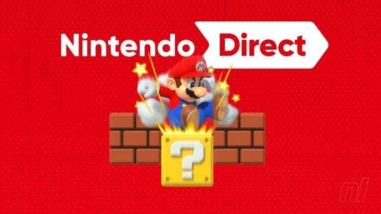 Cela vous dérangerait-il si Nintendo retirait le "grand" format Nintendo Direct ?
