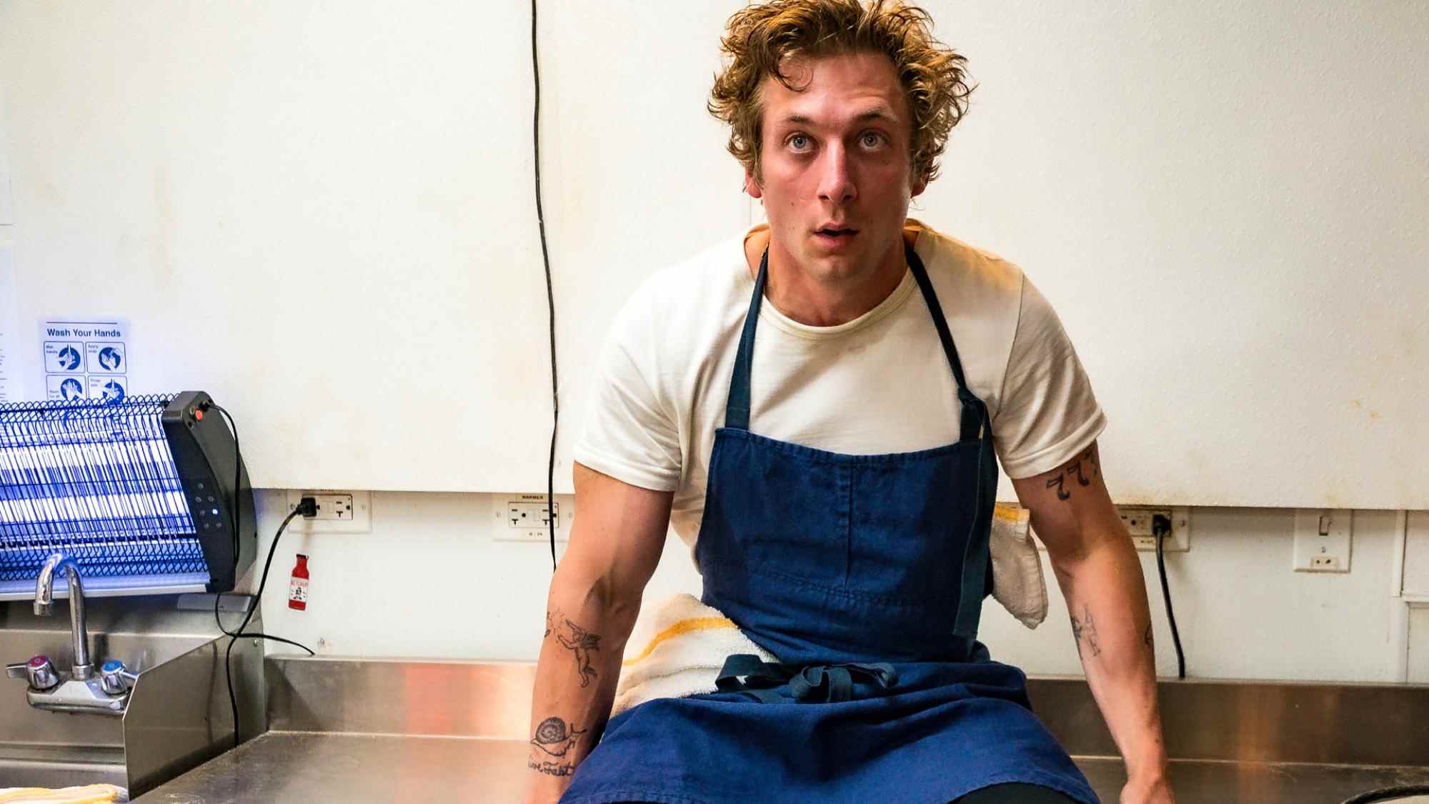 Jeremy Allen White dans le rôle de Carmy dans L'ours