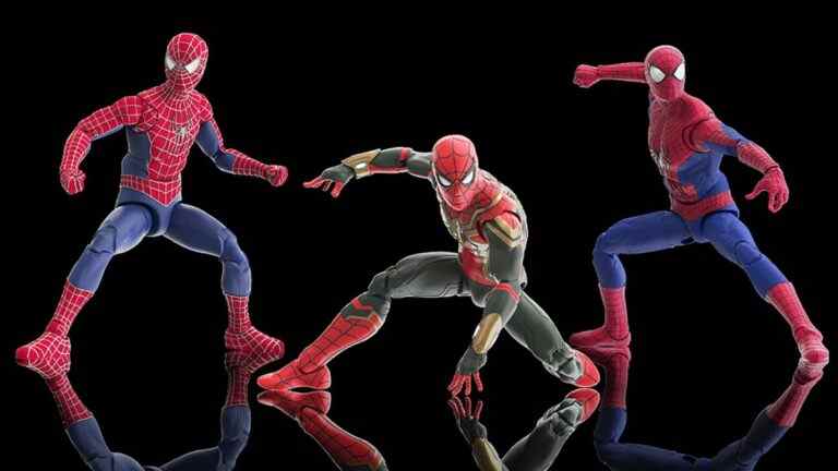 Les nouveaux jouets Spider-Man: No Way Home réunissent les trois Peters