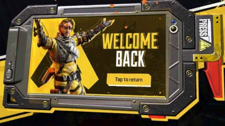 Apex Legends Mobile lance un événement exclusif pour les joueurs inactifs
