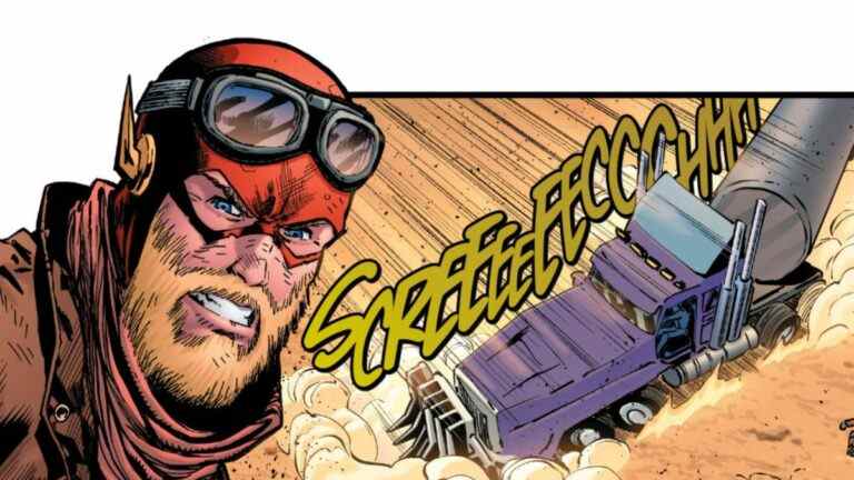 Barry Allen dans Mad Max et Batman réchauffe The Flash # 784