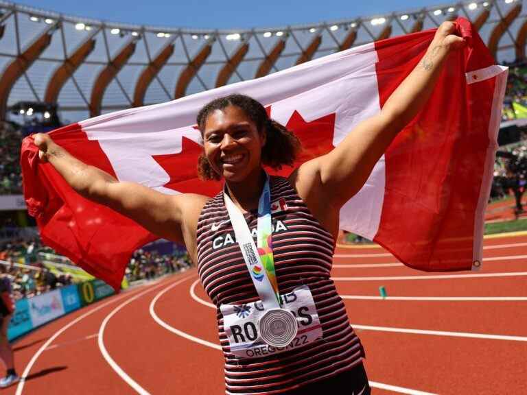 Camryn Rogers de la C.-B. remporte l’argent au lancer du marteau féminin aux championnats du monde