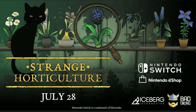 Le jeu de puzzle occulte Strange Horticulture sortira sur Switch eShop ce mois-ci
