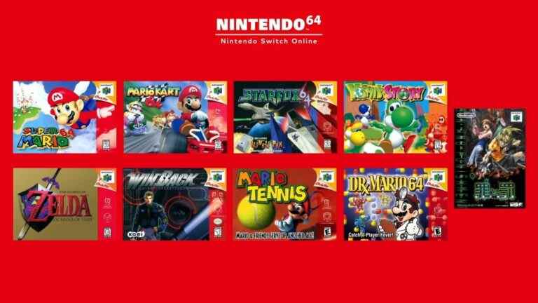 Nintendo Switch Online obtient les jeux N64 et Sega Genesis en octobre – pour un prix